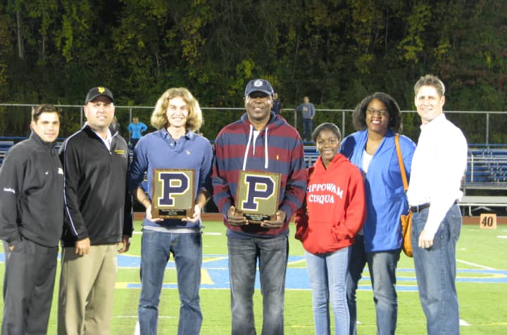 Laurence Ekpergin and Fred Romer were inducted into Walter Panas High School&#x27;s Hall of Fame. 