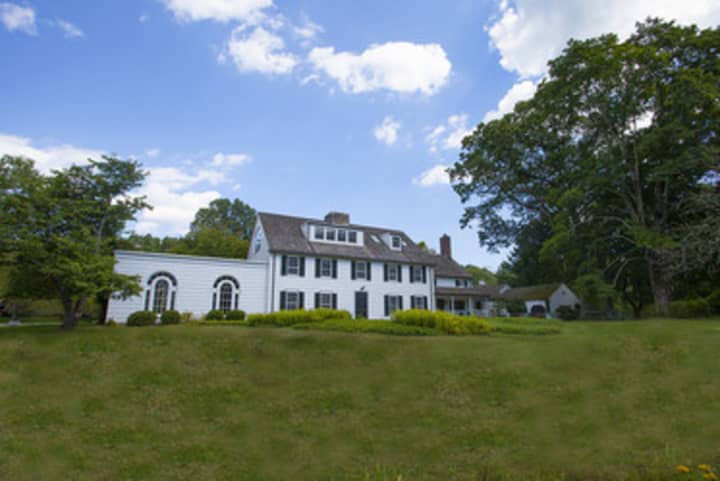 This house at 128-136 Mount Holly Road in Katonah is open for viewing on Saturday.