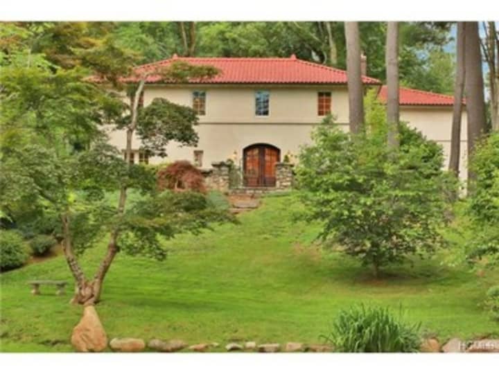 This house at 64 Leroy Road in Chappaqua is open for viewing on Sunday.