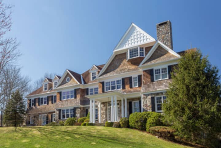 This house at 5 Miller Road in Pound Ridge is open for viewing on Sunday.
