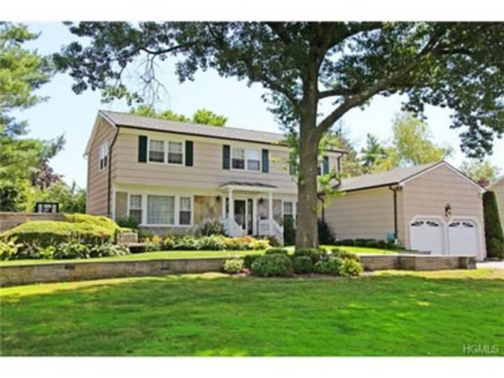 This house at 18 Boxwood Place in Rye Brook is open for viewing on Saturday.