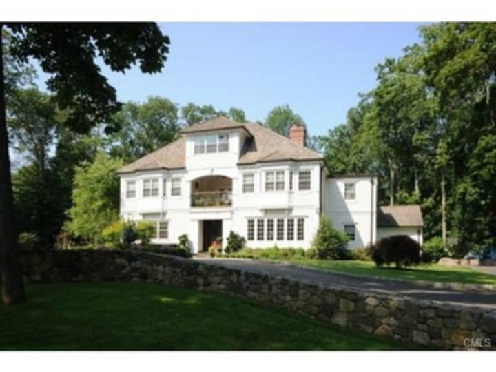 The house at 35 Hillsley Road in Darien is open for viewing on Sunday.