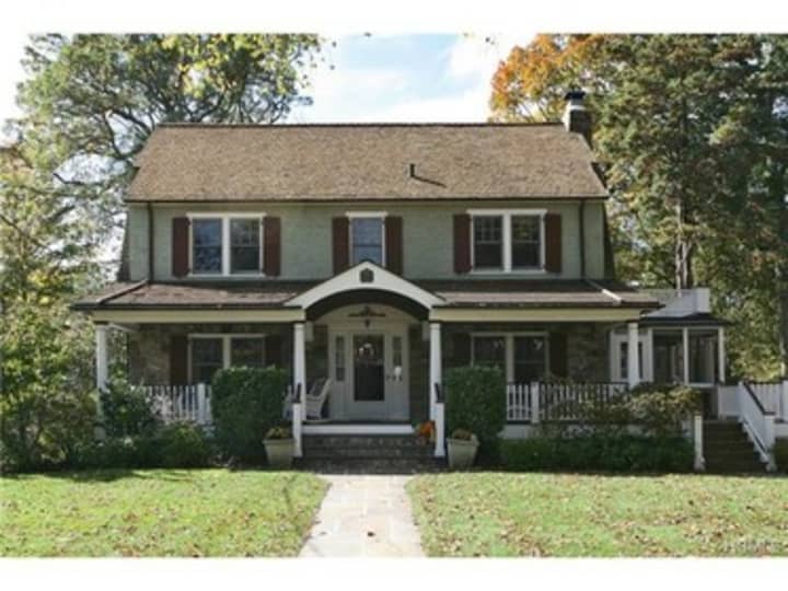 This house at 25 Blackthorn Lane in White Plains is open for viewing on Sunday.
