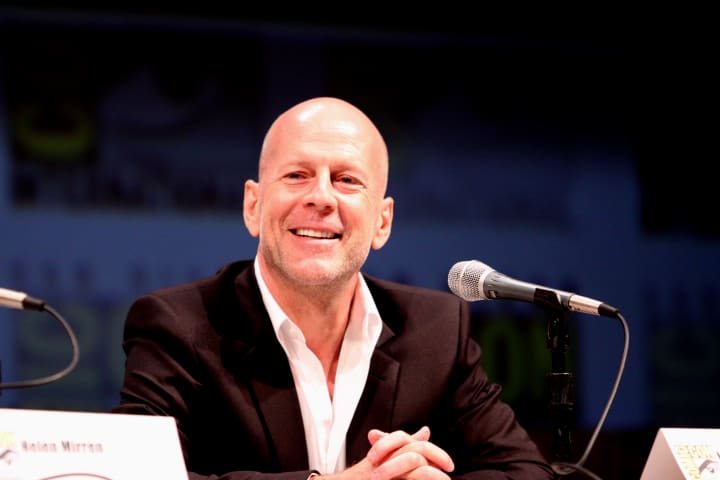 Bruce Willis at the 2010 San Diego Comic Con.