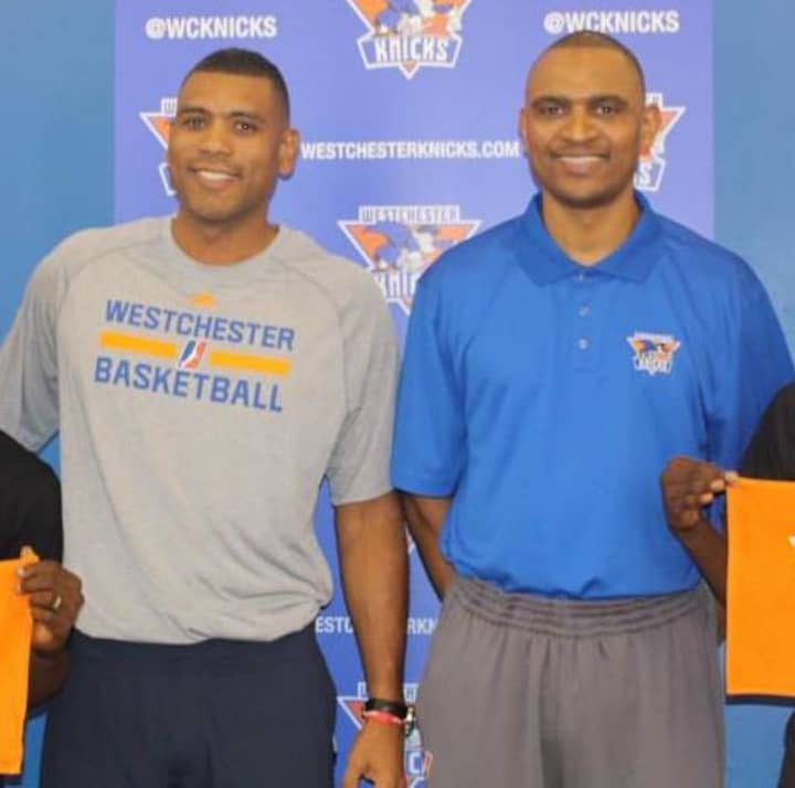 General Manager Allan Houston and Head Coach Kevin Whitted.
 