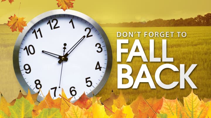 Don&#x27;t forget to change your clocks for the end of daylight-saving time at 2 a.m Sunday.