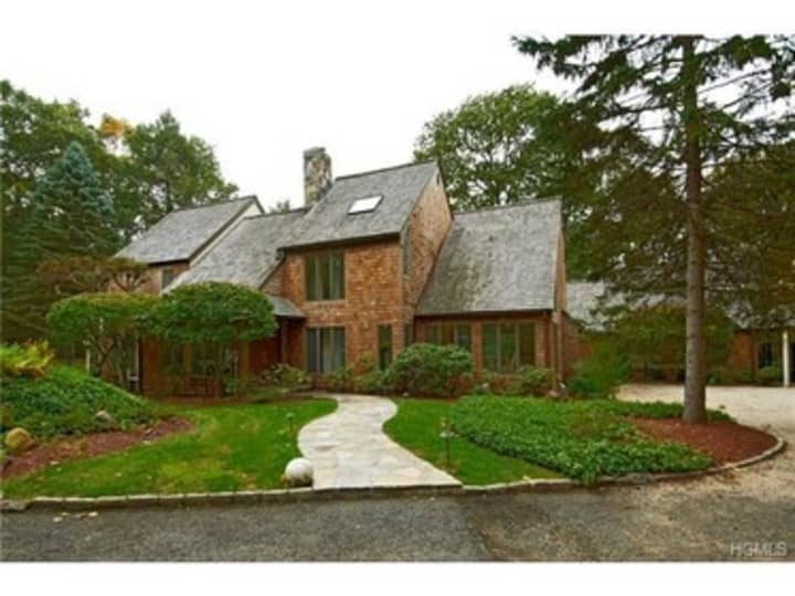 This house at 63 Whippoorwill Crossing in Armonk is open for viewing on Sunday.