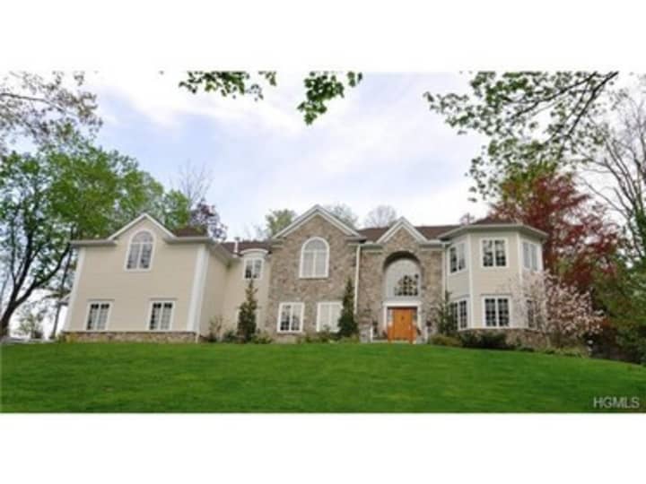 This house at 12 Briarcliff Road in Chappaqua is open for viewing on Saturday.