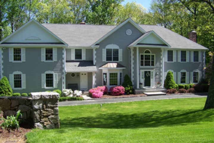 The house at 75 Graenest Ridge Road in Wilton is open for viewing on Sunday.