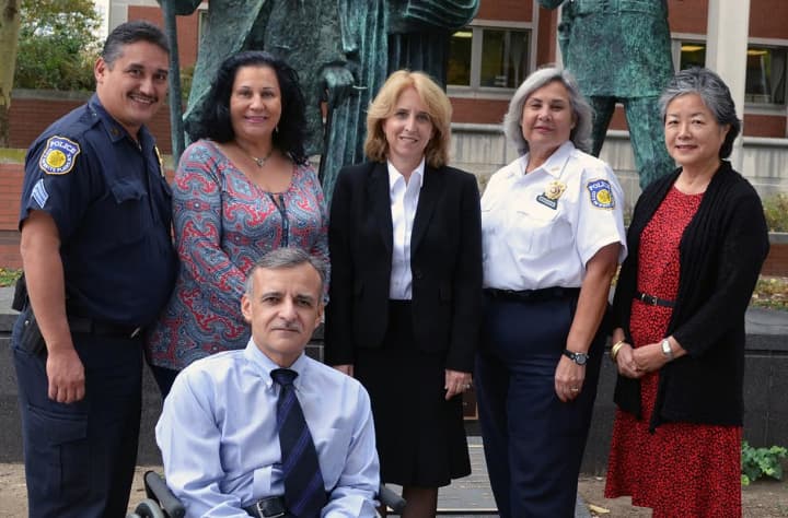 The White Plains Department of Public Safety received an honorable mention at the 2014 Victim Services Award Ceremony.