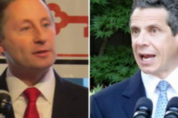 Hawthorne resident Rob Astorino and New Castle resident Andrew Cuomo face off in the race for governor. 