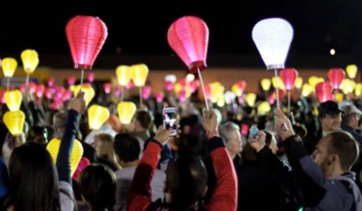 The Light The Night Walk on Saturday, Nov. 1, at Playland Amusement Park in Rye. 