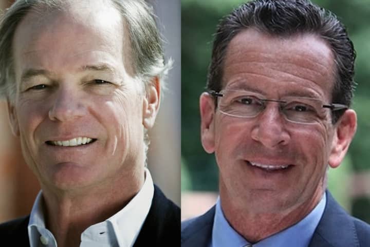 Gov. Dannel P. Malloy, of Stamford, right, is seeking to fend off the challenge from Republican Tom Foley of Greenwich, left, in the gubernatorial election Tuesday.