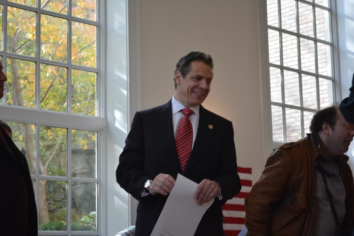 New York Gov. Andrew Cuomo is out of the Executive Mansion and moving some of his belongings to his sister&#x27;s home in Westchester.