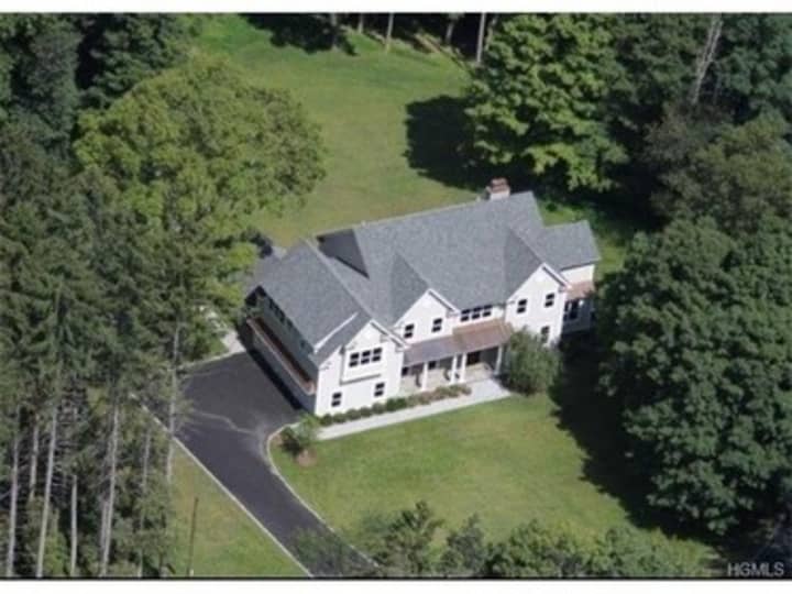 This house at 24 Windmill Place in Armonk is open for viewing on Sunday.