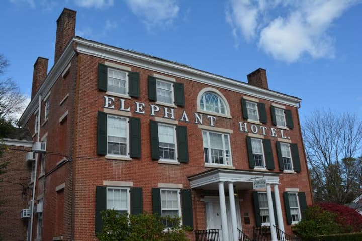 The Elephant Hotel in downtown Somers.