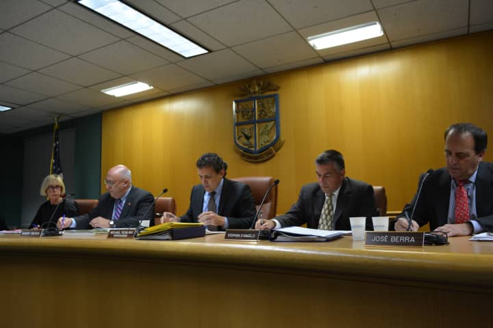 The North Castle Town Board at its Nov. 5 meeting.