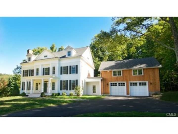 The house at 229 Bennetts Farm Road in Ridgefield is open for viewing on Sunday.
