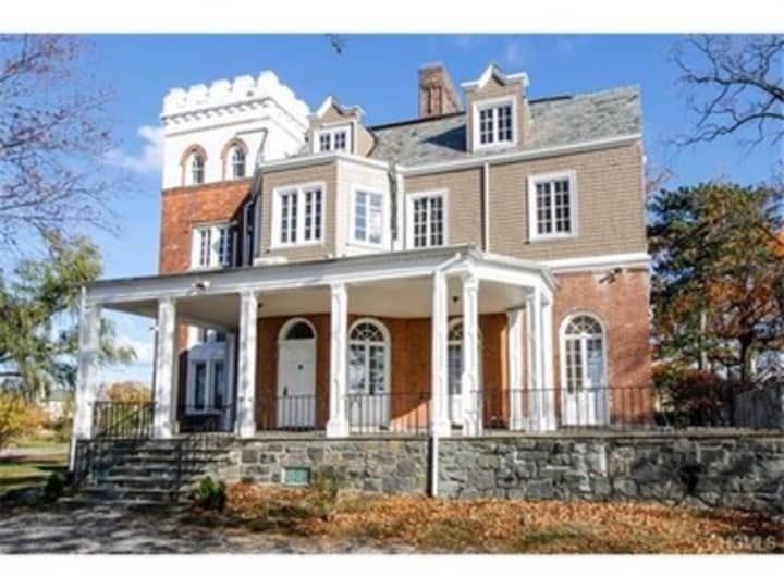 This house at 572 Davenport Ave. in New Rochelle is open for viewing on Sunday.