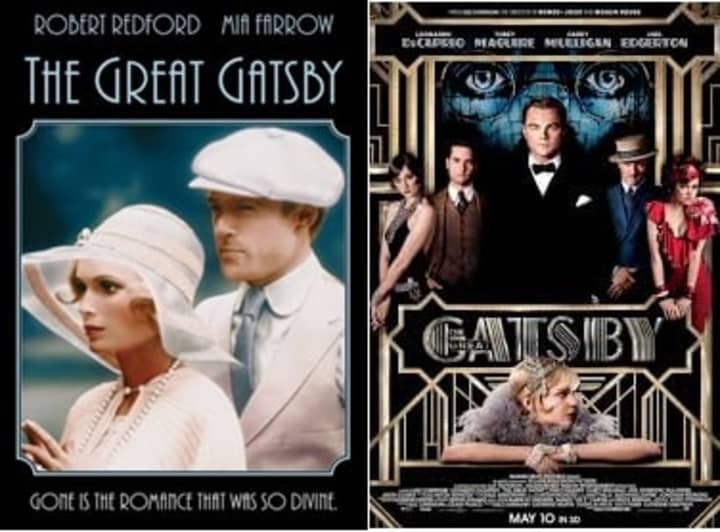 The Ridgefield Playhouse is showing the two most recent film versions of The Great Gatsby. 