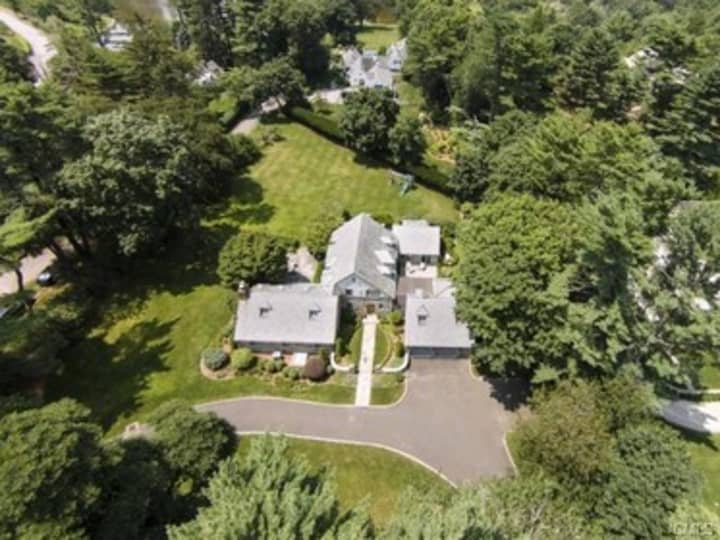 The house at 10 Searles Road in Darien is open for viewing on Sunday.