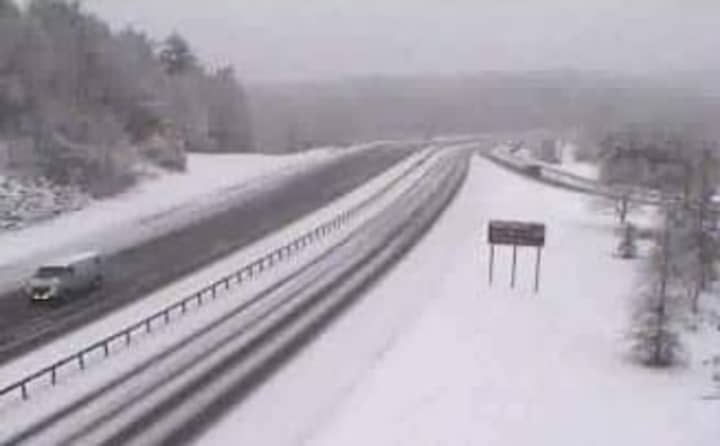 A look at the Taconic State Parkway in Yorktown early Wednesday afternoon.
