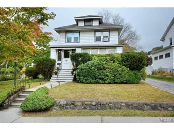 This house at 341 Depew St. in Peekskill is open for viewing on Sunday.