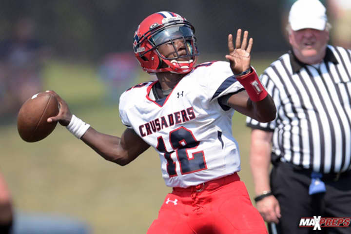 Quarterback Brandon Coleman has been one of the key players in a versatile offensive machine for the Archbishop Stepinac football team.