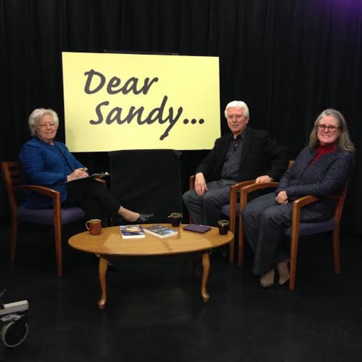 Assemblywoman Sandy Galef interviews Maggie Barbieri and Patrick
Oster on the latest episode of her television show, &quot;Dear Sandy,&quot; to discuss their thrillers.