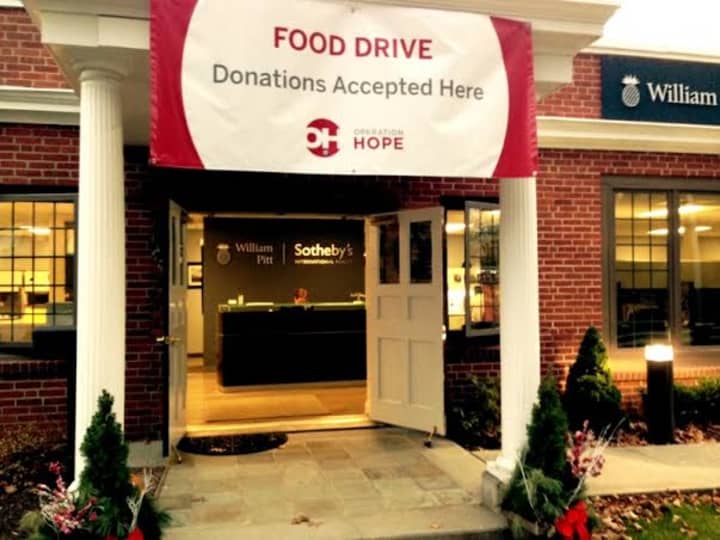 William Pitt Sotheby&#x27;s International Realty in Southport will be collecting items for  Fairfields Operation Hope Food Pantry through Dec. 31.