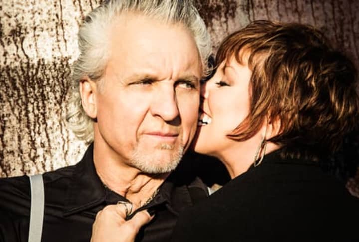 Pat Benatar gives husband-guitarist Neil Giraldo her best shot. Their Capitol Theatre concert set for Friday is likely to be postponed for a second time.