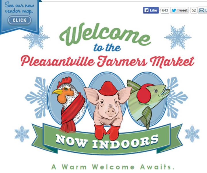 The Pleasantville indoor farmer&#x27;s market opens Dec. 6. 