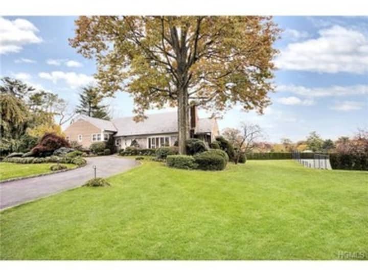 This house at 5 Cornell St. in Scarsdale is open for viewing on Sunday.