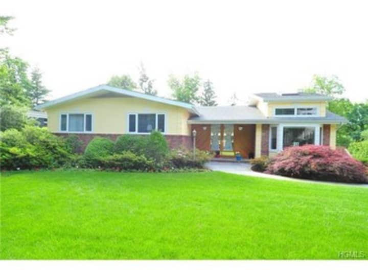 This house at 107 Lakeshore Drive in Eastchester is open for viewing on Sunday.
