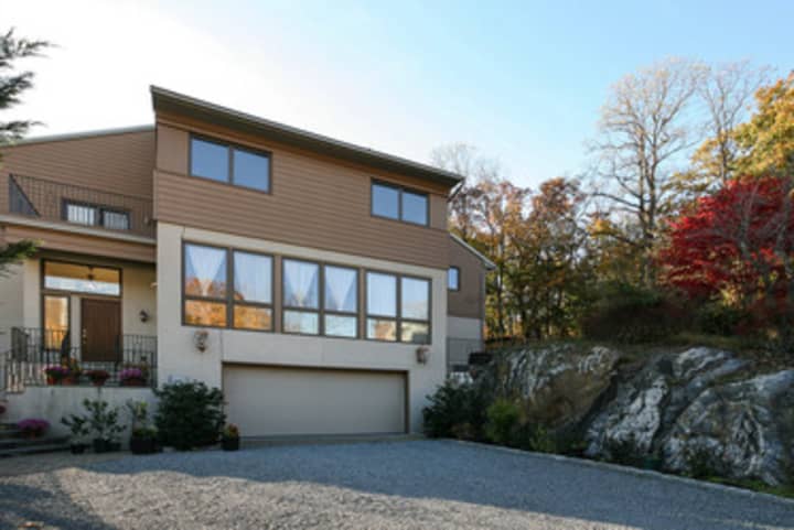 This house at 93 Briary Road in Dobbs Ferry is open for viewing on Sunday.