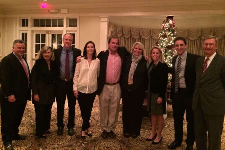 New board members of the 2015 Darien Board of Realtors were sworn in at the group&#x27;s holiday party.