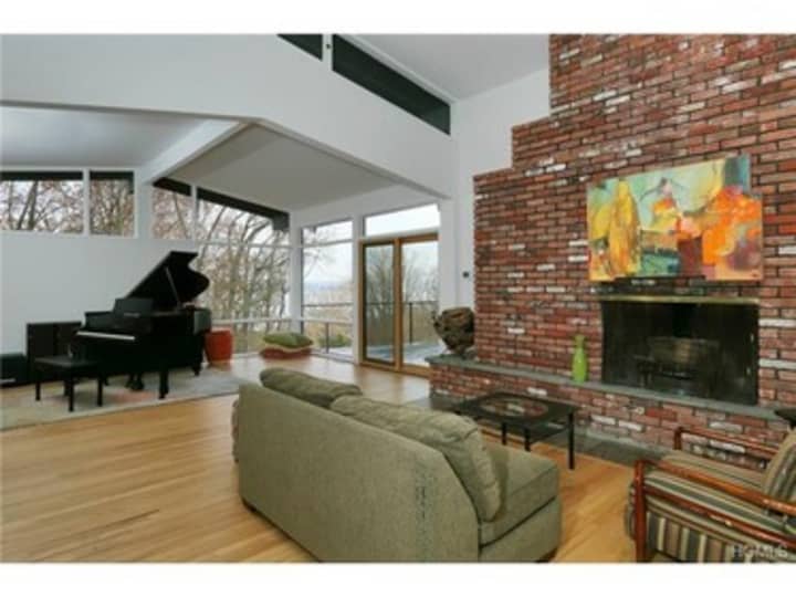 This house at 248 Clinton Ave. in Dobbs Ferry is open for viewing on Sunday.