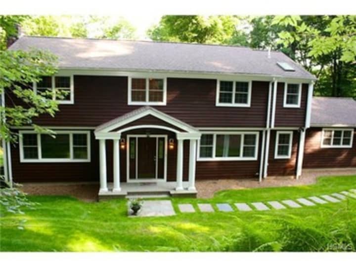 This house at 7 Hilltop Circle in Chappaqua is open for viewing on Saturday, Dec. 20.