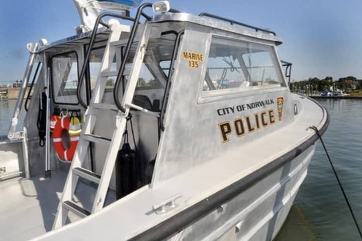 The Norwalk Police Department&#x27;s Marine Division assisted in helping two Westport men whose boat capsized.
