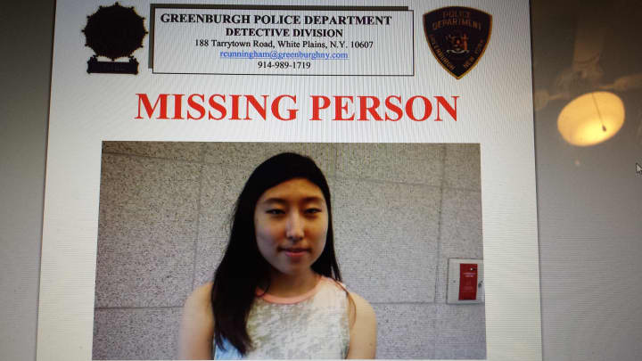 A poster being distributed by the Greenburgh Police Department.