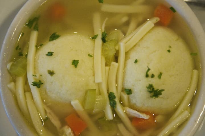 Matzo Ball Soup from the Mount Kisco Coach Diner