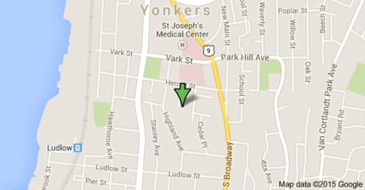 A fire broke out at 56 Groshon Ave. in Yonkers on Wednesday morning.