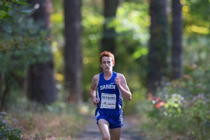 Darien&#x27;s Alex Ostberg won the Gatorade Cross Country Runner of the Year for the second straight time.
