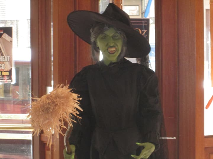 The Wicked Witch of the West on display at Paramount Hudson Valley in Peekskill