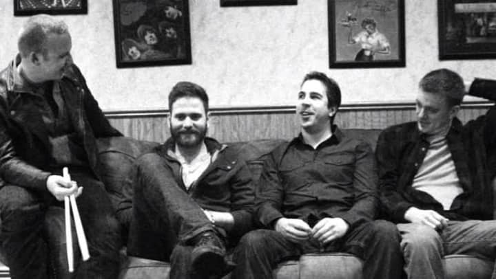 Left to Right Ryan McComb (Drummer), Colin Albanese (Vocalist), Matt Borsellino (Guitarist), and Joe Duncker (Guitarist).