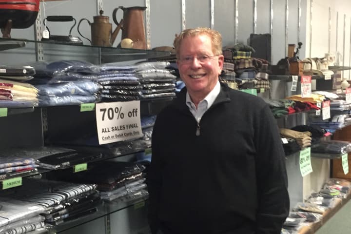 Darien business owner Edward Tunick will host a wine and cheese Saturday to mark the last day of business for Edward Tunick - Men&#x27;s Clothier.