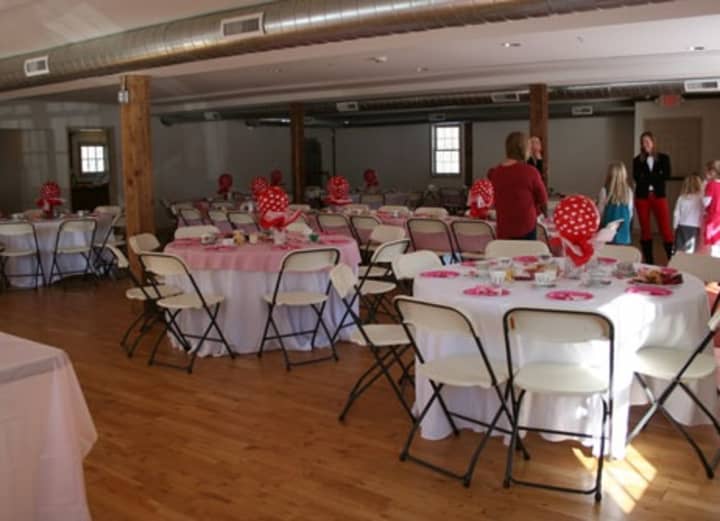 Ambler Farm hosts numerous winter events, such as this Valentine&#x27;s Tea in 2013.