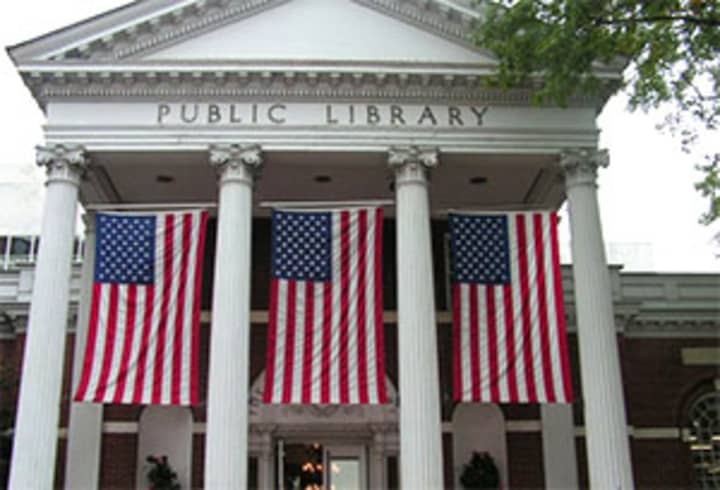 The Ferguson Library is located in Stamford, Conn.
