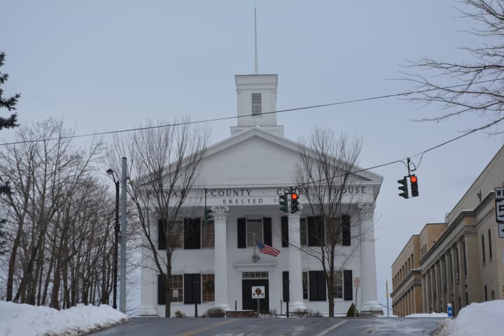The historic Putnam County courthouse in downtown Carmel.