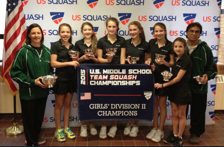 Convent of the Sacred Heart&#x27;s Middle School squash team won the national championship last week in a tournament at Yale University.